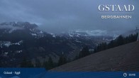 Archiv Foto Webcam Gstaad - Blick zum Eggli Bergrestaurant 00:00