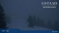 Archiv Foto Webcam Gstaad - Blick zum Eggli Bergrestaurant 21:00