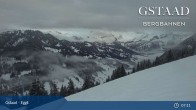 Archiv Foto Webcam Gstaad - Blick zum Eggli Bergrestaurant 01:00