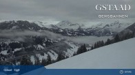 Archiv Foto Webcam Gstaad - Blick zum Eggli Bergrestaurant 02:00