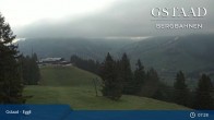 Archiv Foto Webcam Gstaad - Blick zum Eggli Bergrestaurant 01:00