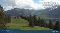 Archiv Foto Webcam Gstaad - Blick zum Eggli Bergrestaurant 05:00