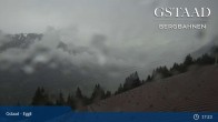Archiv Foto Webcam Gstaad - Blick zum Eggli Bergrestaurant 11:00