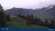 Archiv Foto Webcam Gstaad - Blick zum Eggli Bergrestaurant 20:00