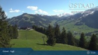 Archiv Foto Webcam Gstaad - Blick zum Eggli Bergrestaurant 10:00
