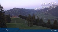Archiv Foto Webcam Gstaad - Blick zum Eggli Bergrestaurant 02:00