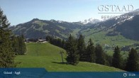 Archiv Foto Webcam Gstaad - Blick zum Eggli Bergrestaurant 10:00