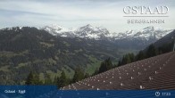 Archiv Foto Webcam Gstaad - Blick zum Eggli Bergrestaurant 16:00