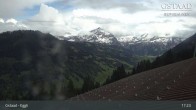 Archiv Foto Webcam Gstaad - Blick zum Eggli Bergrestaurant 16:00