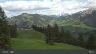 Archiv Foto Webcam Gstaad - Blick zum Eggli Bergrestaurant 14:00