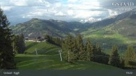 Archiv Foto Webcam Gstaad - Blick zum Eggli Bergrestaurant 18:00