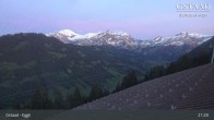 Archiv Foto Webcam Gstaad - Blick zum Eggli Bergrestaurant 00:00