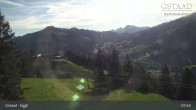 Archiv Foto Webcam Gstaad - Blick zum Eggli Bergrestaurant 07:00