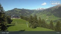 Archiv Foto Webcam Gstaad - Blick zum Eggli Bergrestaurant 16:00