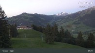 Archiv Foto Webcam Gstaad - Blick zum Eggli Bergrestaurant 00:00