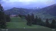 Archiv Foto Webcam Gstaad - Blick zum Eggli Bergrestaurant 00:00