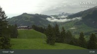 Archiv Foto Webcam Gstaad - Blick zum Eggli Bergrestaurant 07:00
