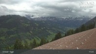 Archiv Foto Webcam Gstaad - Blick zum Eggli Bergrestaurant 16:00