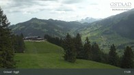 Archiv Foto Webcam Gstaad - Blick zum Eggli Bergrestaurant 10:00
