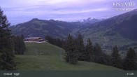 Archiv Foto Webcam Gstaad - Blick zum Eggli Bergrestaurant 02:00