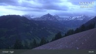Archiv Foto Webcam Gstaad - Blick zum Eggli Bergrestaurant 04:00