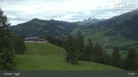 Archiv Foto Webcam Gstaad - Blick zum Eggli Bergrestaurant 10:00