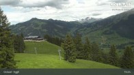 Archiv Foto Webcam Gstaad - Blick zum Eggli Bergrestaurant 14:00