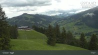 Archiv Foto Webcam Gstaad - Blick zum Eggli Bergrestaurant 10:00