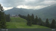 Archiv Foto Webcam Gstaad - Blick zum Eggli Bergrestaurant 08:00
