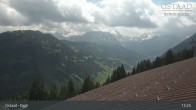 Archiv Foto Webcam Gstaad - Blick zum Eggli Bergrestaurant 12:00