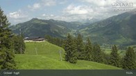 Archiv Foto Webcam Gstaad - Blick zum Eggli Bergrestaurant 14:00