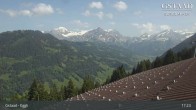 Archiv Foto Webcam Gstaad - Blick zum Eggli Bergrestaurant 16:00