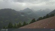 Archiv Foto Webcam Gstaad - Blick zum Eggli Bergrestaurant 07:00