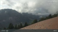 Archiv Foto Webcam Gstaad - Blick zum Eggli Bergrestaurant 08:00