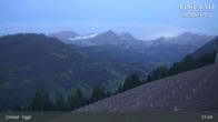 Archiv Foto Webcam Gstaad - Blick zum Eggli Bergrestaurant 02:00