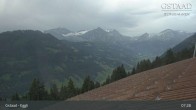 Archiv Foto Webcam Gstaad - Blick zum Eggli Bergrestaurant 06:00
