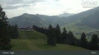 Archiv Foto Webcam Gstaad - Blick zum Eggli Bergrestaurant 08:00