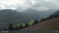 Archiv Foto Webcam Gstaad - Blick zum Eggli Bergrestaurant 10:00