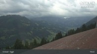Archiv Foto Webcam Gstaad - Blick zum Eggli Bergrestaurant 18:00