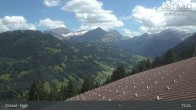 Archiv Foto Webcam Gstaad - Blick zum Eggli Bergrestaurant 14:00