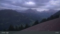 Archiv Foto Webcam Gstaad - Blick zum Eggli Bergrestaurant 00:00