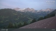 Archiv Foto Webcam Gstaad - Blick zum Eggli Bergrestaurant 00:00