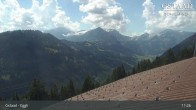 Archiv Foto Webcam Gstaad - Blick zum Eggli Bergrestaurant 10:00