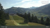 Archiv Foto Webcam Gstaad - Blick zum Eggli Bergrestaurant 08:00