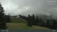 Archiv Foto Webcam Gstaad - Blick zum Eggli Bergrestaurant 08:00