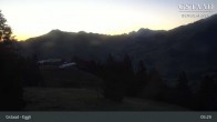 Archiv Foto Webcam Gstaad - Blick zum Eggli Bergrestaurant 05:00