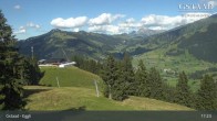 Archiv Foto Webcam Gstaad - Blick zum Eggli Bergrestaurant 17:00