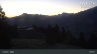 Archiv Foto Webcam Gstaad - Blick zum Eggli Bergrestaurant 04:00