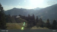 Archiv Foto Webcam Gstaad - Blick zum Eggli Bergrestaurant 07:00