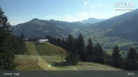 Archiv Foto Webcam Gstaad - Blick zum Eggli Bergrestaurant 08:00